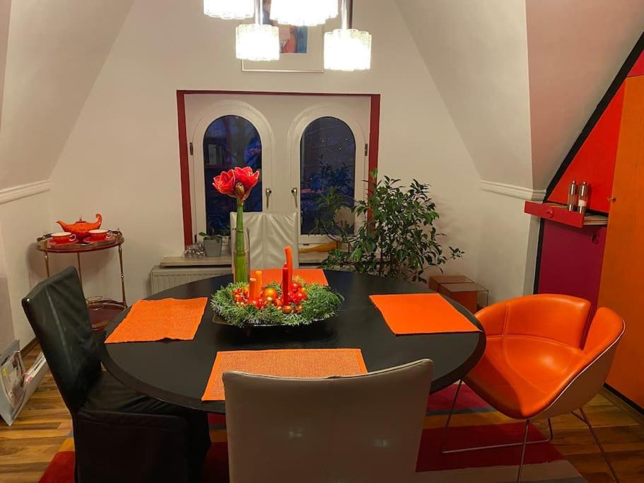 פורת אים וואלד Ferienwohnung In Historischer Villa Mit Gartennutzung מראה חיצוני תמונה