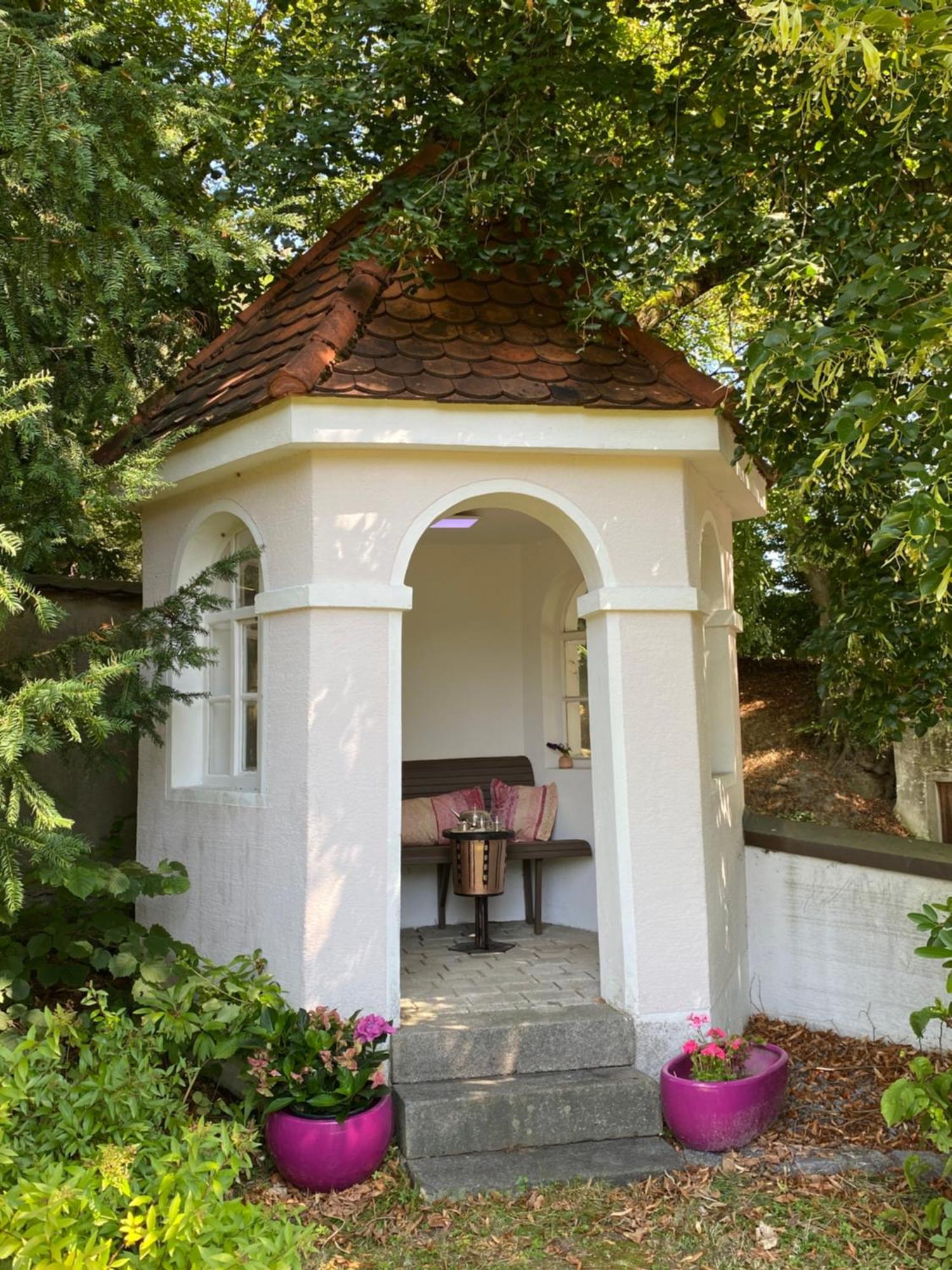 פורת אים וואלד Ferienwohnung In Historischer Villa Mit Gartennutzung מראה חיצוני תמונה