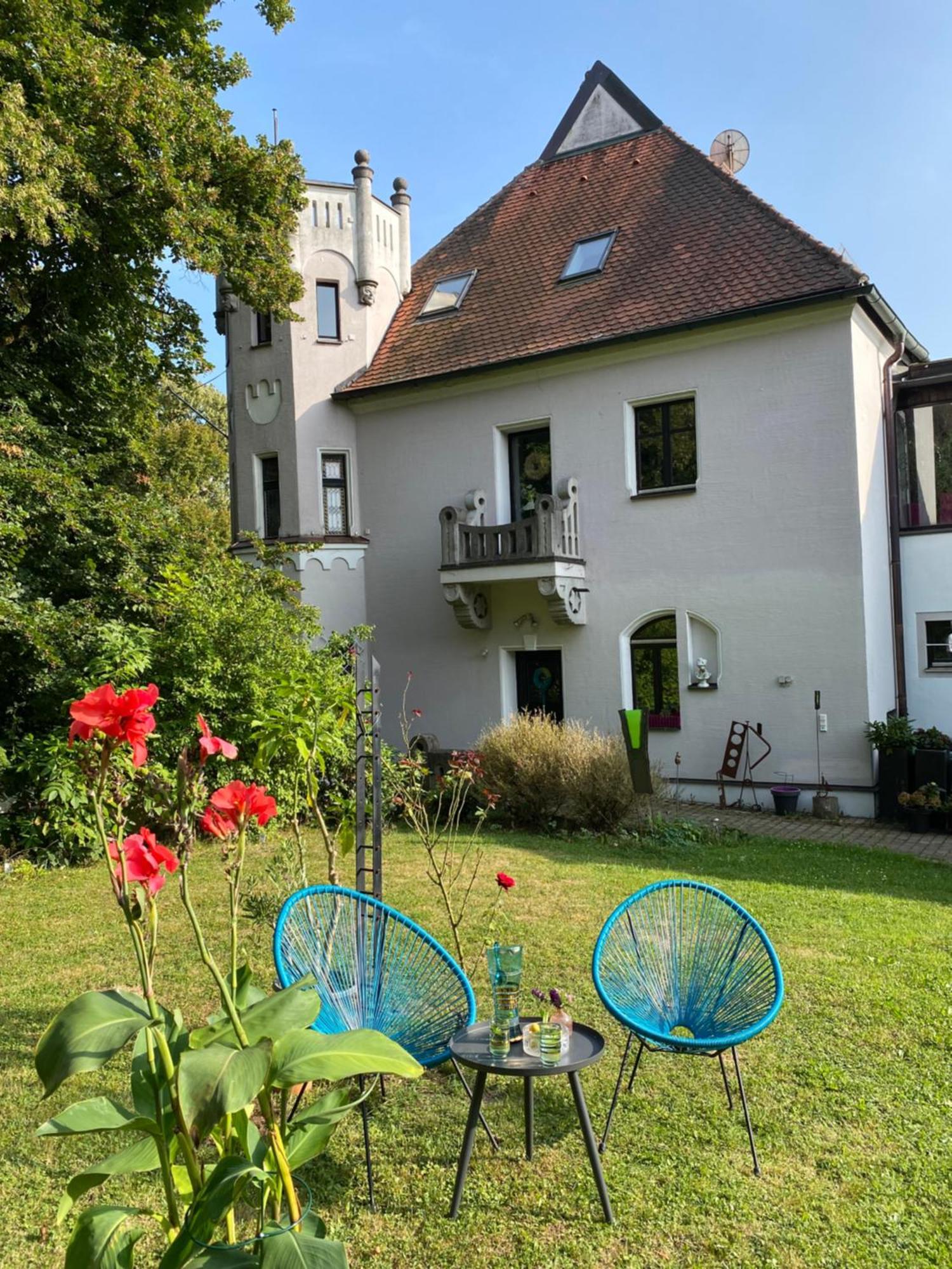 פורת אים וואלד Ferienwohnung In Historischer Villa Mit Gartennutzung מראה חיצוני תמונה